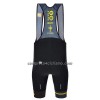 Completo Maglia + Pantaloncino con bretelle 2022 LA Vuelta Manica Corta Asturias Giallo Blu